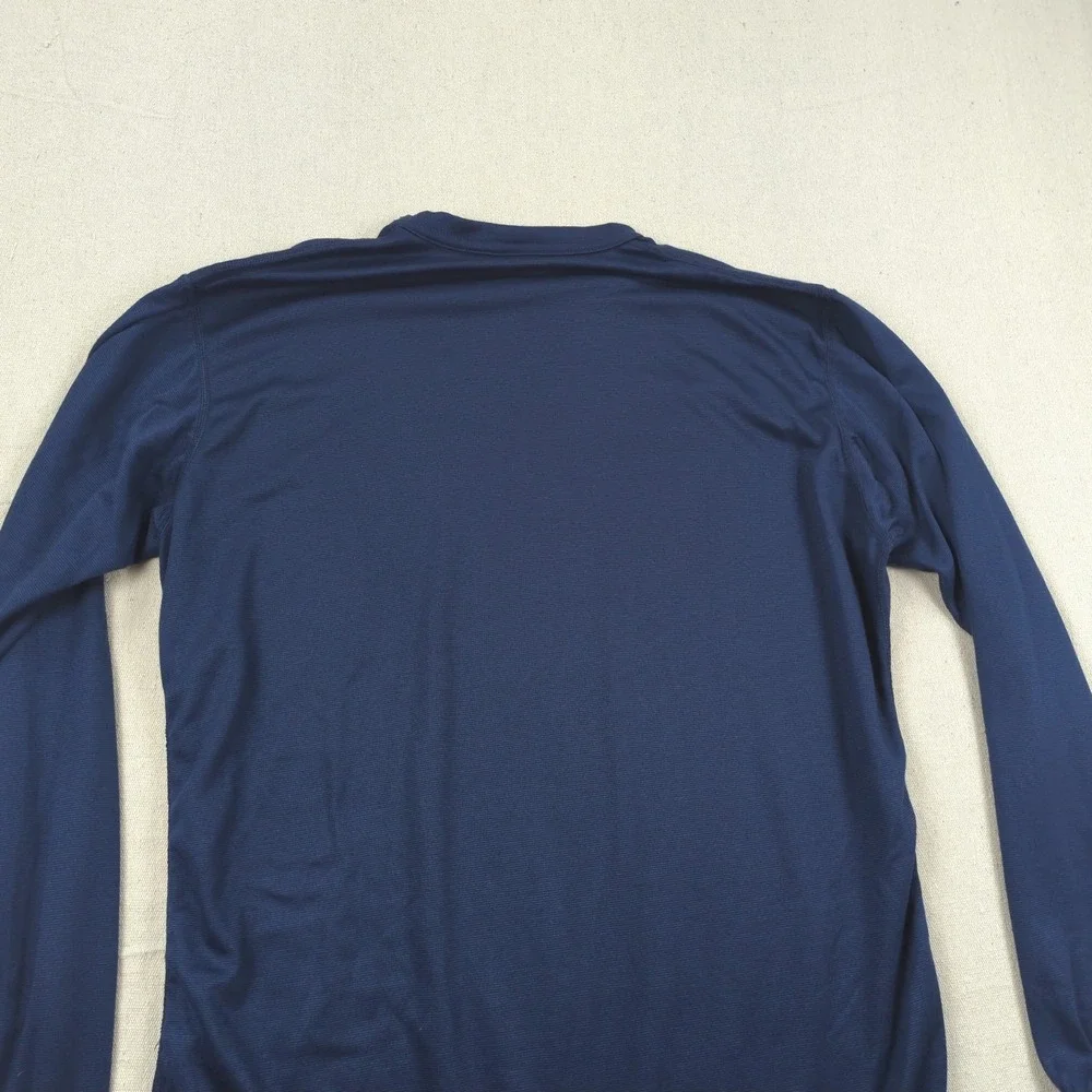 Patagonia Shirt Mens Large Blue Capilene‎ Baselayer Outdoor Hiking Made USA